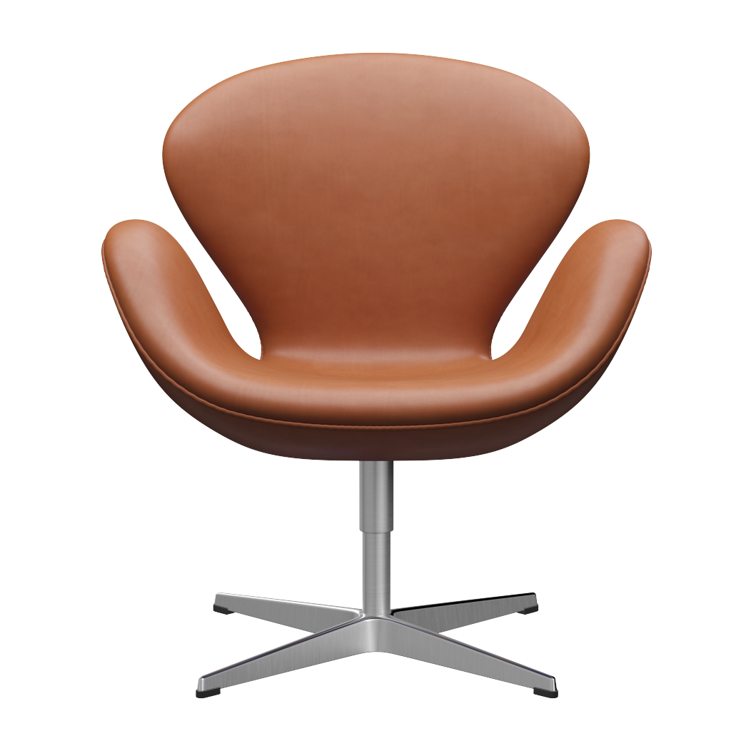 FRITZ HANSEN Fritz Hansen Svanen Lenestol, Grace Leather