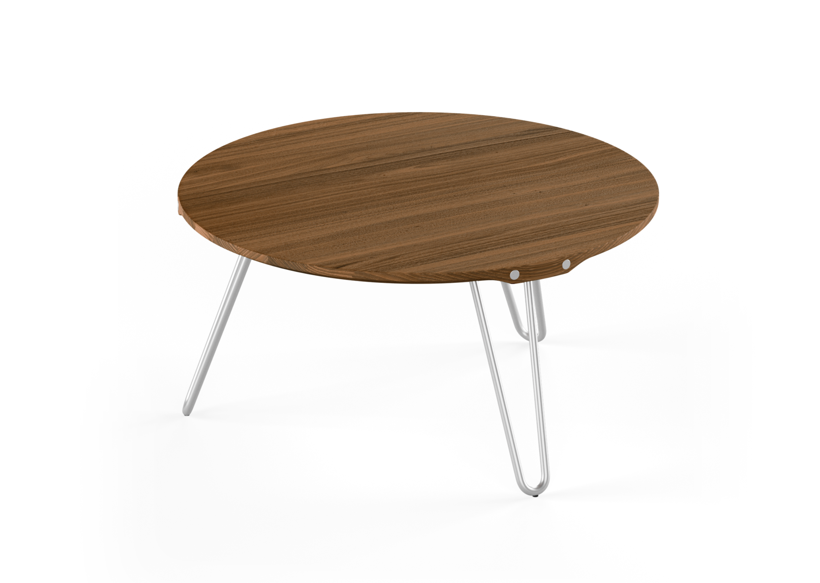 Naver Collection AK 1850 Round Coffee Table, Valnøtt